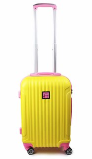 Cestovní kufr skořepinový  20" 22-200ZR žlutý-10